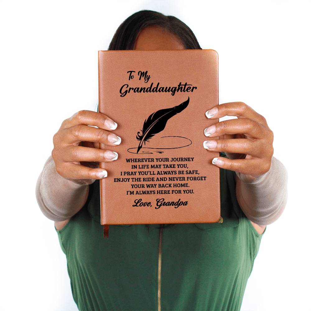 Granddaughter Gift From Grandpa, "Never Forget", Graphic Journal