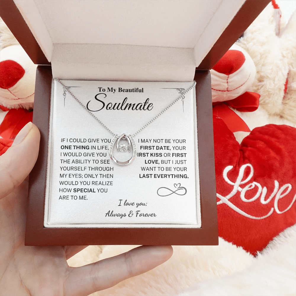 Special - Soulmate Gift - Horse Shoe Necklace