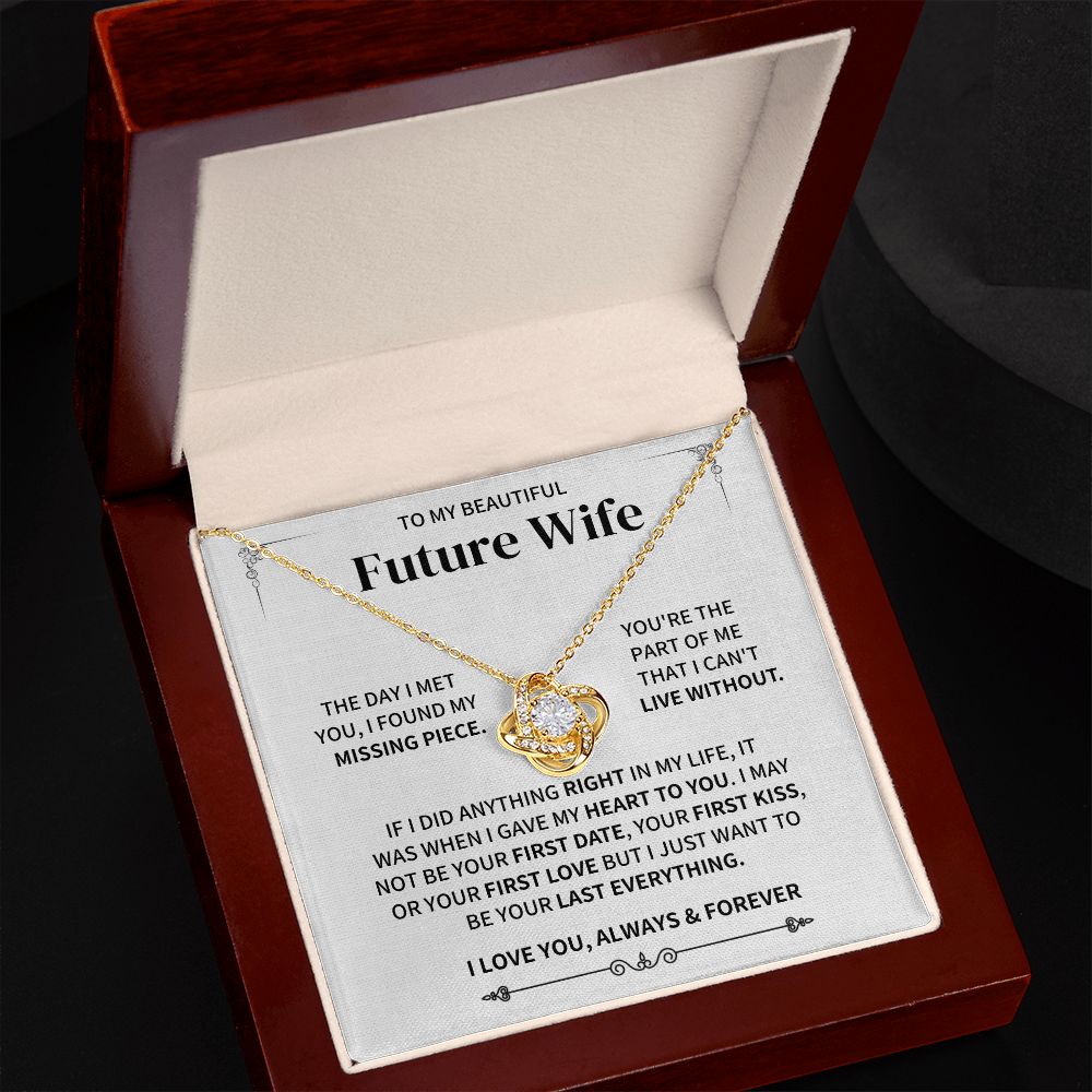 Future Wife Gift- Found My Missing Piece
