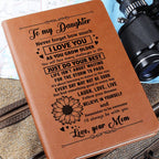 Daughter Gift From Mom, "Never Forget", Graphic Journal