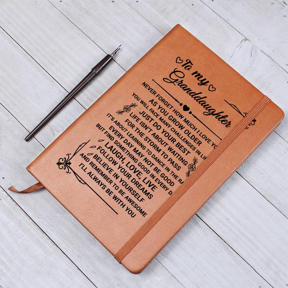 Granddaughter Gift-Leather Journal