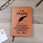 Daughter Gift From Mom, "Never Forget", Graphic Journal