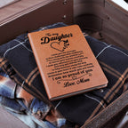 Daughter Gift-Leather Journal-from Mom