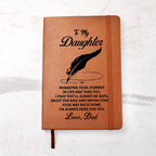 Daughter Gift From Dad, "Never Forget", Graphic Journal