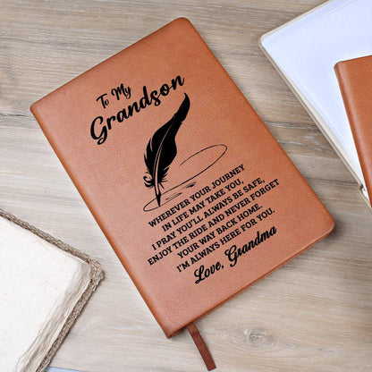 Grandson Gift From Grandma, "Never Forget", Graphic Journal