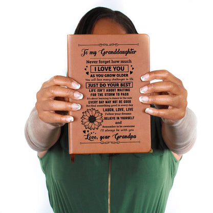 Granddaughter Gift From Grandpa, "Never Forget", Graphic Journal