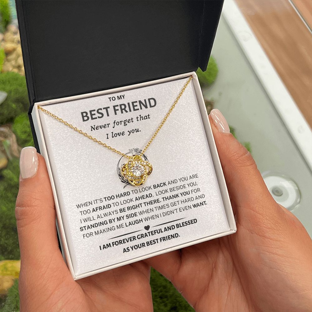 Best Friend Gift- Love Knot Necklace