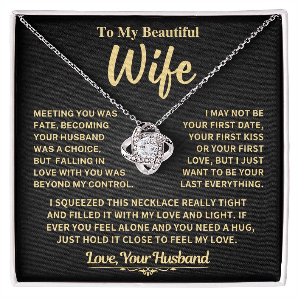 Gift For Wife, "Meeting You Was Fate"
