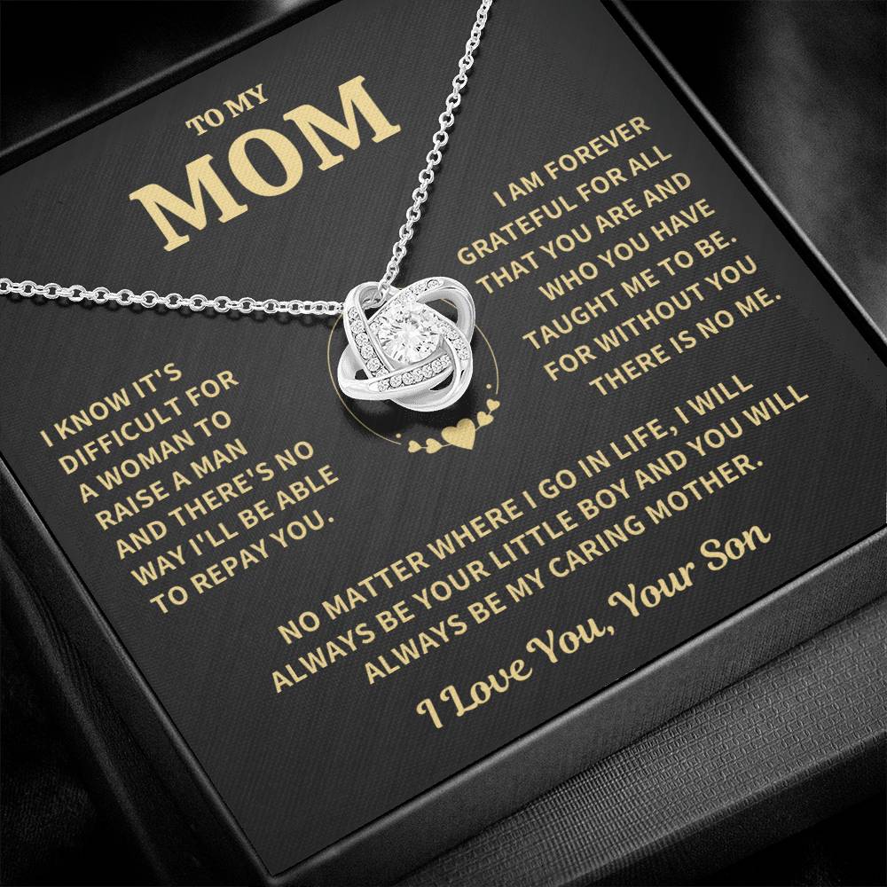 Mom Gift-Forever Grateful -From Son