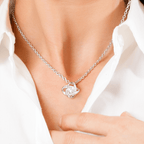 Future Wife Gift, "Forever & Always", Knot Necklace