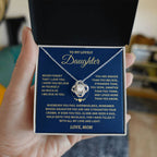 Daughter Gift- Believe In Yourself- From Mom