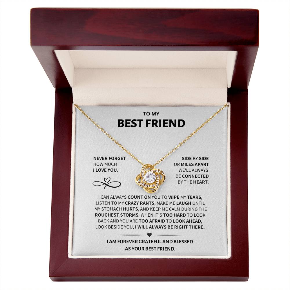 Best Friend Gift- Love Knot Necklace