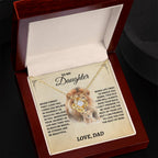 Daughter Gift-Never forget-From Dad