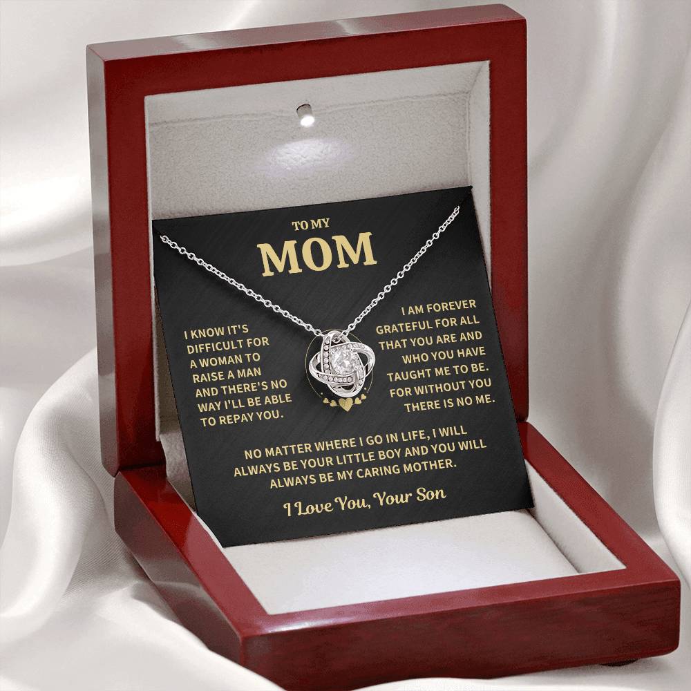 Mom Gift-Forever Grateful -From Son