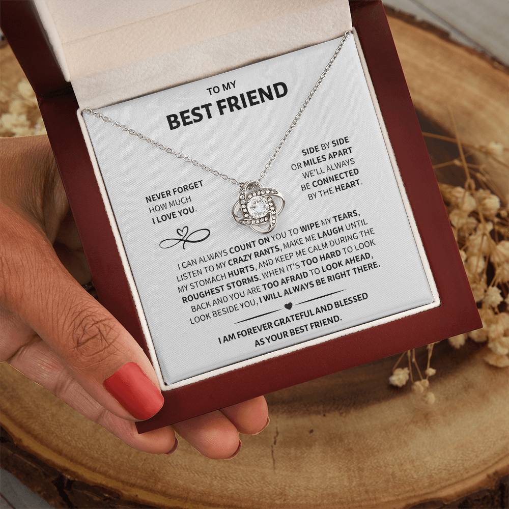 Best Friend Gift- Love Knot Necklace