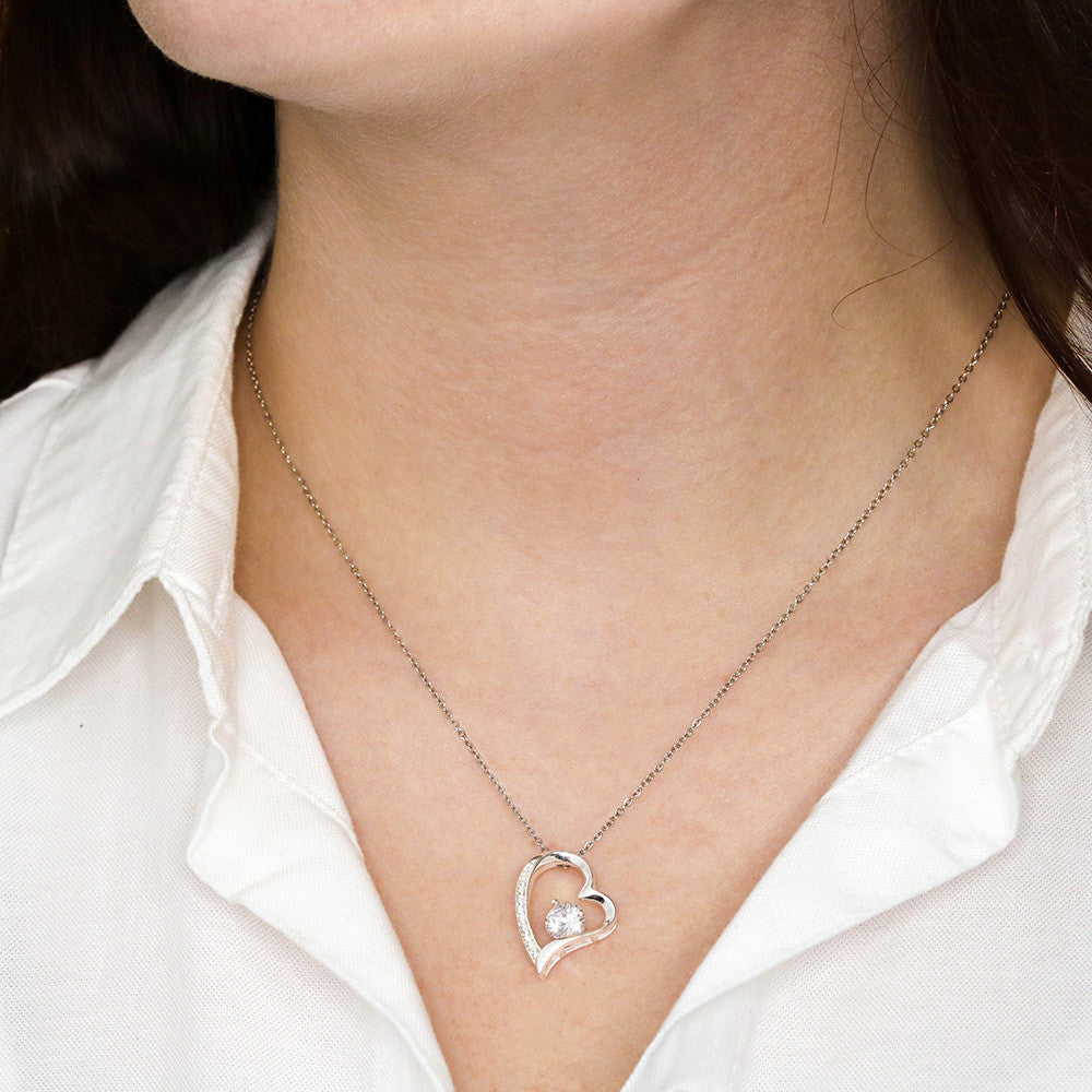 Wife Gift From Husband, "My Love & Light", Forever Love Necklace