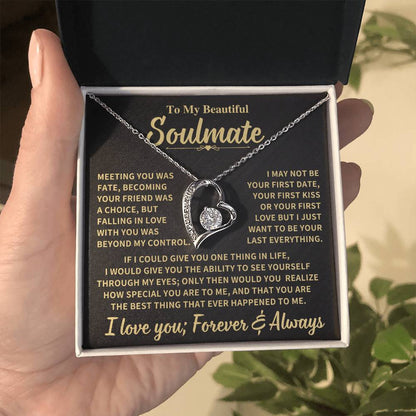 Beautiful Gift For Soulmate, "Meeting You Was Fate"
