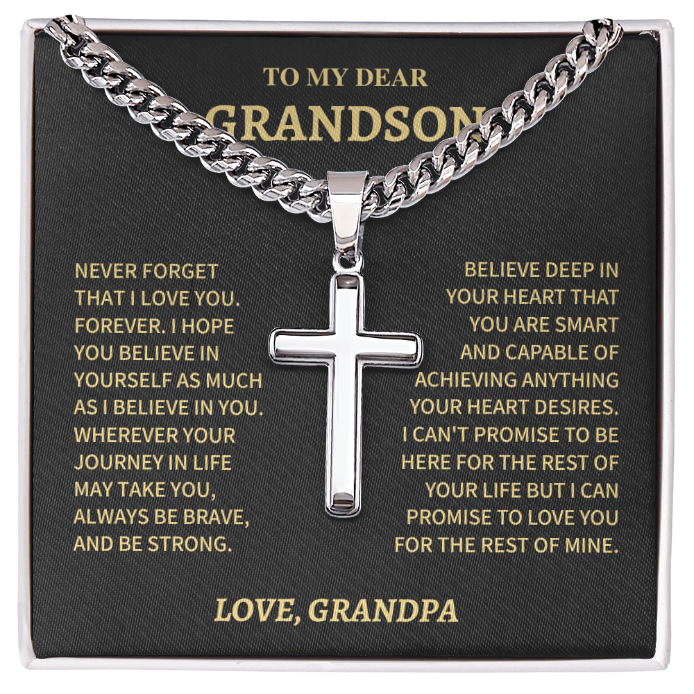 Grandson, Cuban Chain Cross