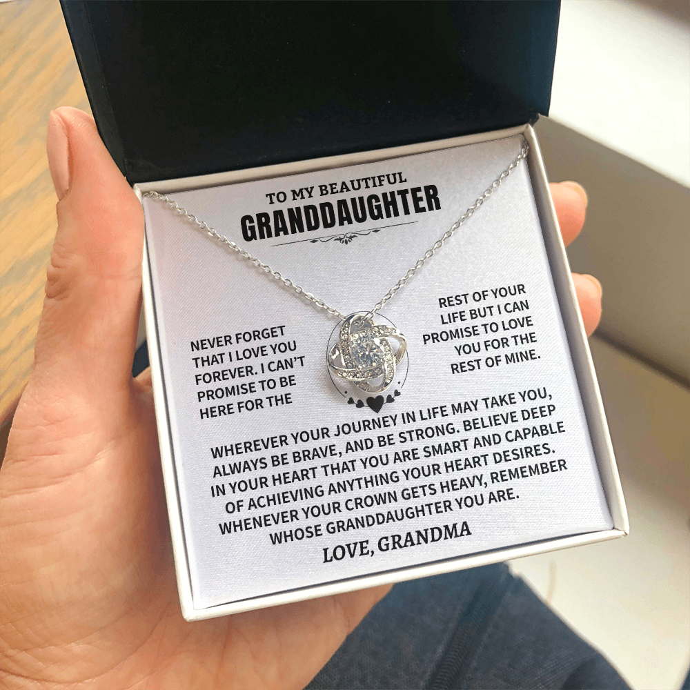 Necklace Gift For Granddaughter From Grandma