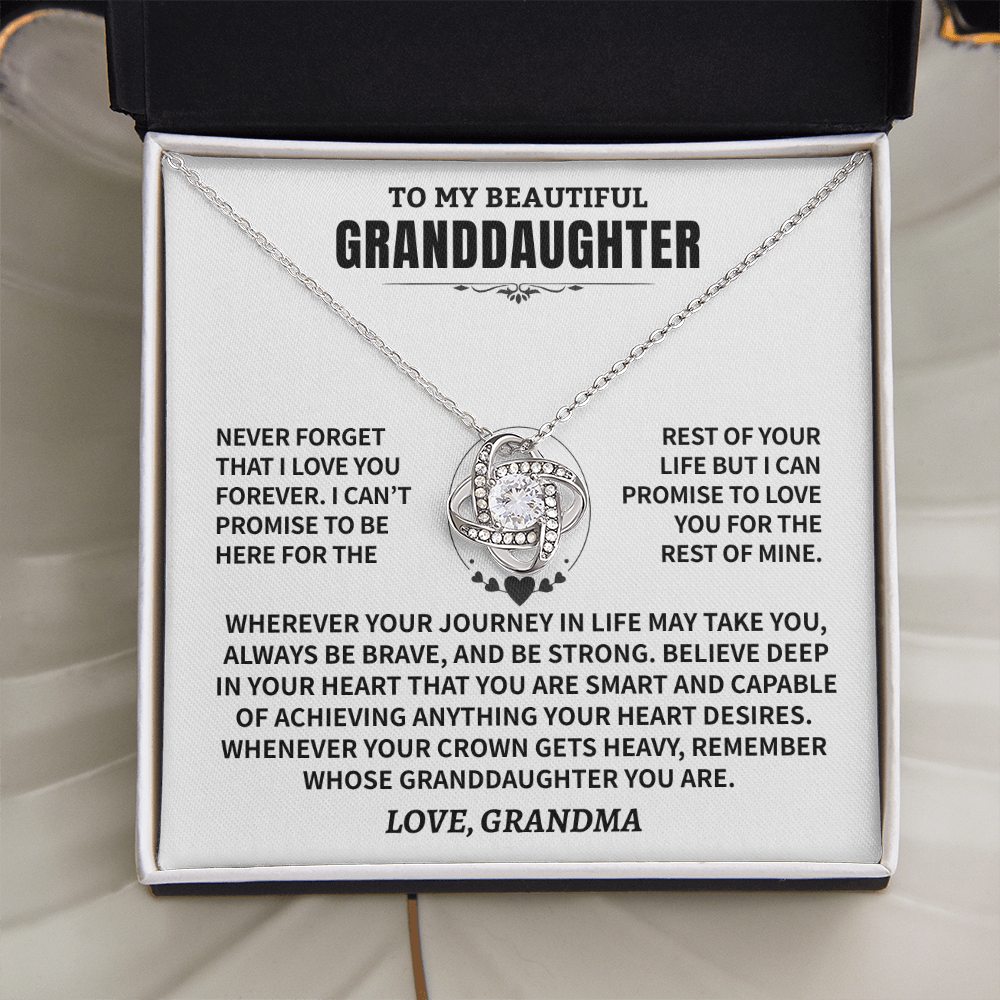 Necklace Gift For Granddaughter From Grandma