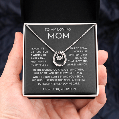 Mom Gift - Difficult to raise a man